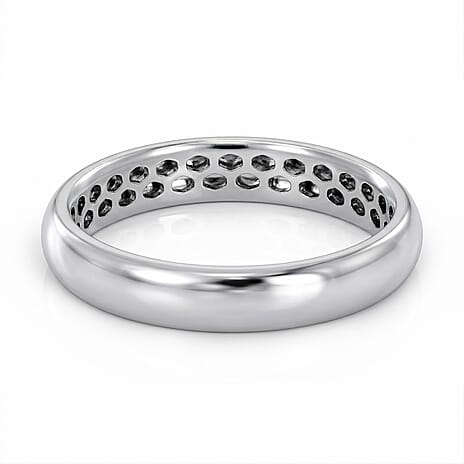 One Time Close Out Deal - 950 Platinum Band Ring, Platinum Wt. 3.50 Gms.