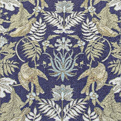 Ulster Weavers  Rug and Door Mat (Size 120x2 cm) - Blue