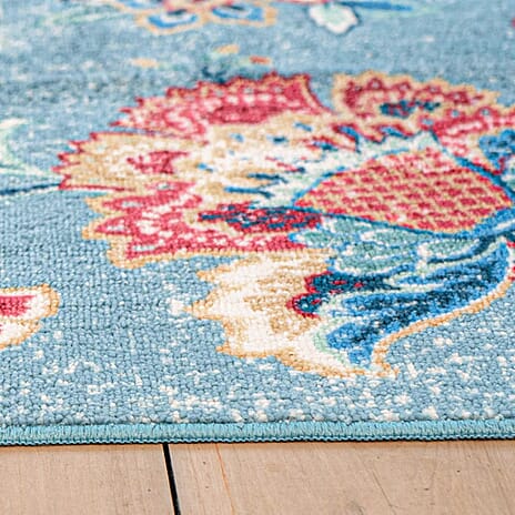 Ulster Weavers  Rug and Door Mat (Size 120x2 cm) - Blue