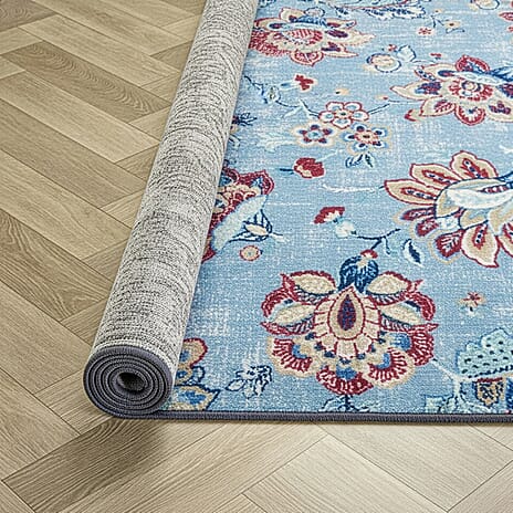 Ulster Weavers  Rug and Door Mat (Size 120x2 cm) - Blue