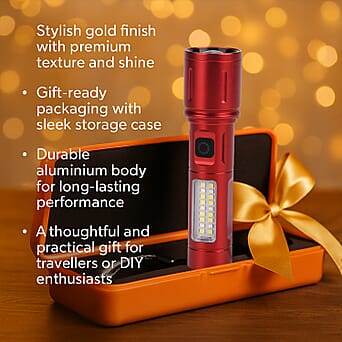 https://tjcuk.sirv.com/Products/81/9/8191214/LIVMORE-Set-of-2-Rechargable-Power-Beam-LED-Flashlights-Waterproof-800_8191214_2.jpg?w=342&h=342