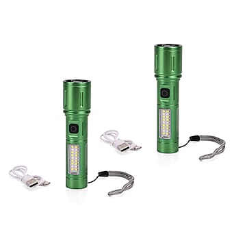 https://tjcuk.sirv.com/Products/81/9/8191215/LIVMORE-Set-of-2-Rechargable-Power-Beam-LED-Flashlights-Waterproof-800_8191215.jpg?w=342&h=342