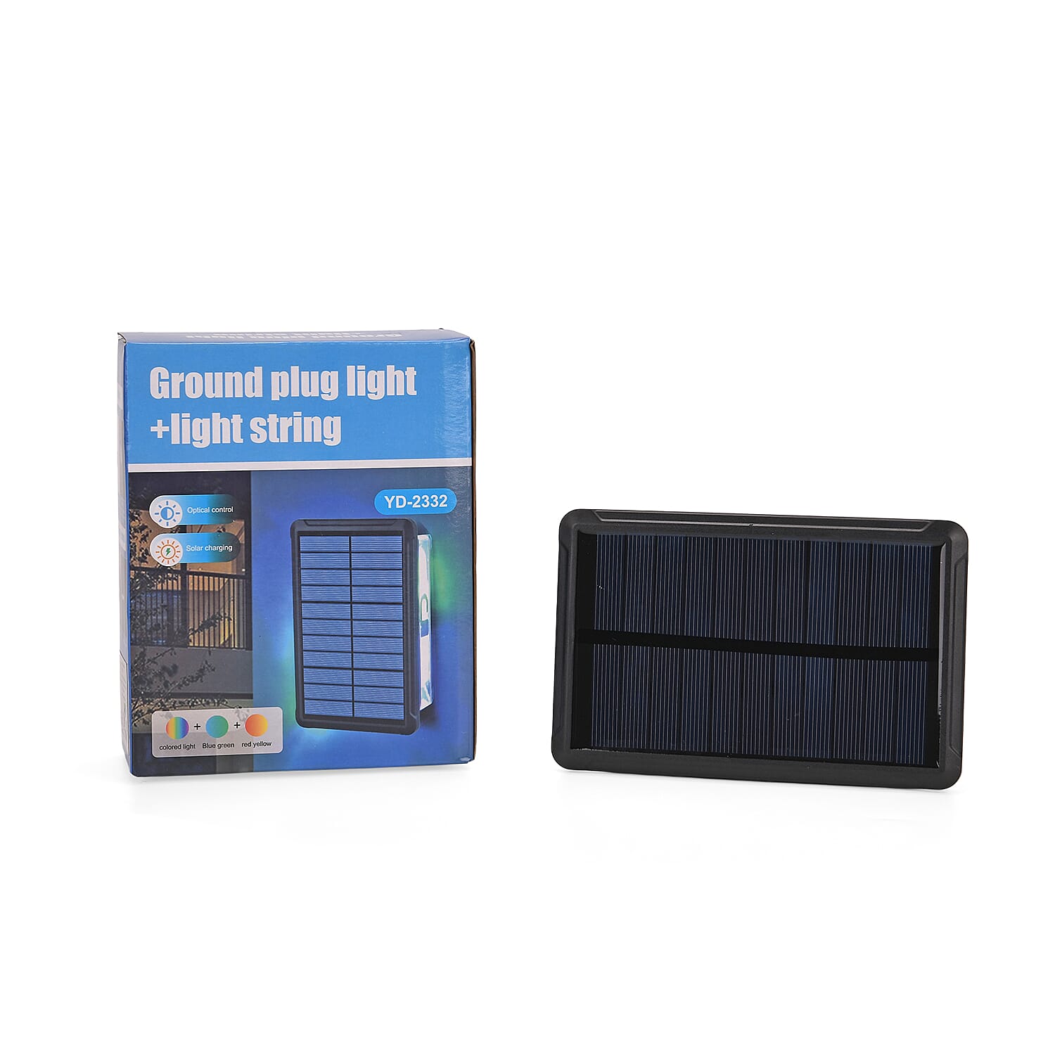 Multi-Purpose Solar Powered 8M String Lights - 80 Multi-Color LED Lamps