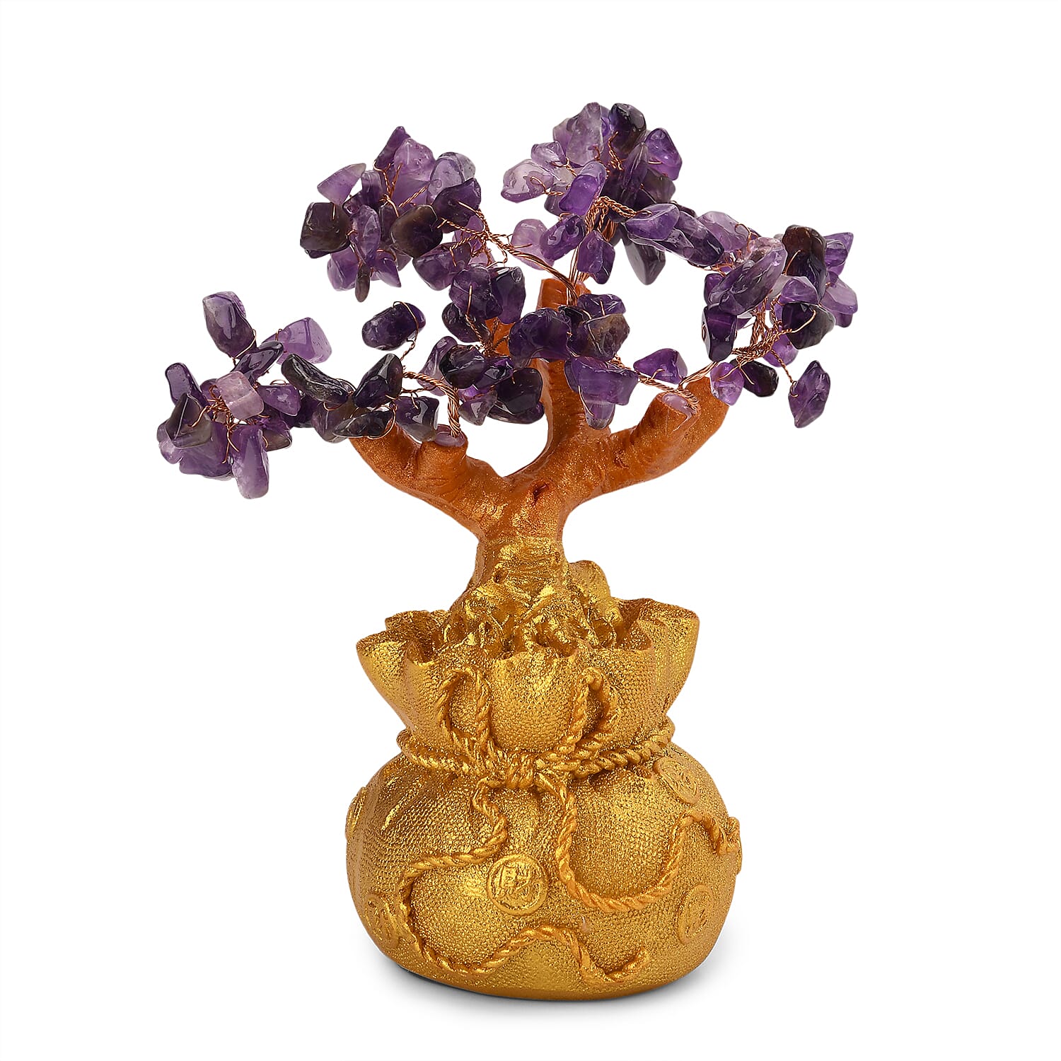 Tucson Find - African Amethyst Gemstone Tree of Life (16-17 cm) -750.00 Ct.