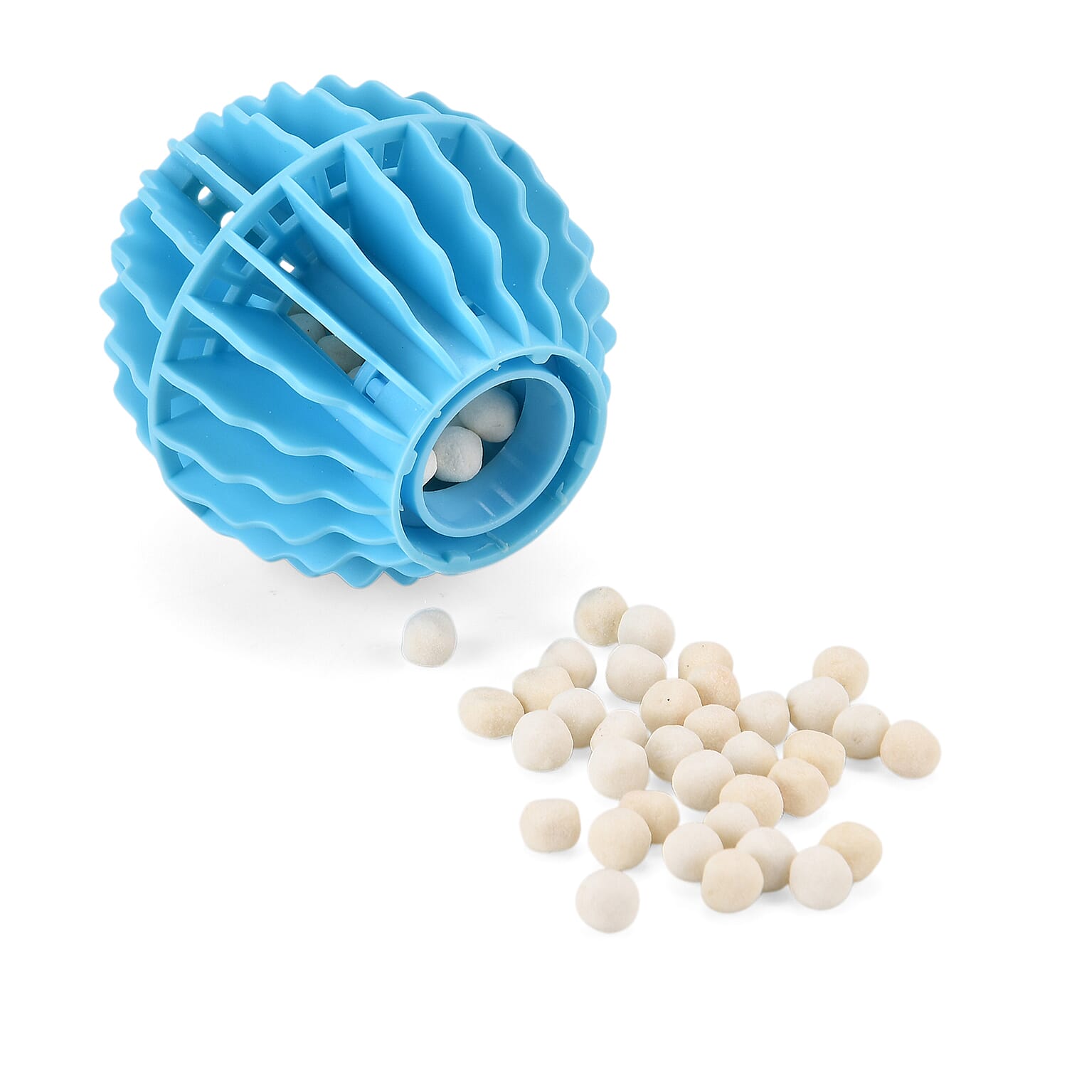 NEW Fressia Fragrance Laundry Washing Balls with 4 Pack Replacement | Non-Detergent System for 90 Washes - Blue