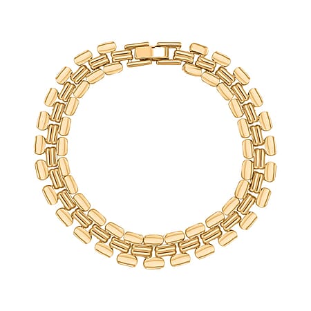 One Time Close Out - Bracelet (Size - 7.5) in Yellow Colour Tone