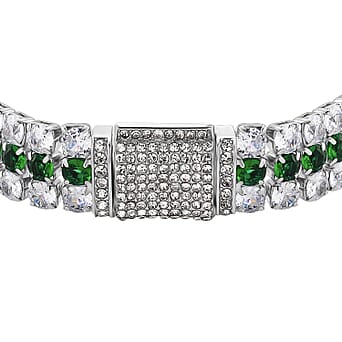 https://tjcuk.sirv.com/Products/81/9/8192349/White-Cubic-Zirconia-Austrian-Green-Crystal-Bracelet-Size-7-5-Pure-Whi_8192349_3.jpg?w=342&h=342