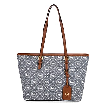 https://tjcuk.sirv.com/Products/81/9/8192465/Guanchi-PVC-Patterned-Tote-Bag-Size-42x27x14-cm-Blue-Blue_8192465.jpg?w=342&h=342