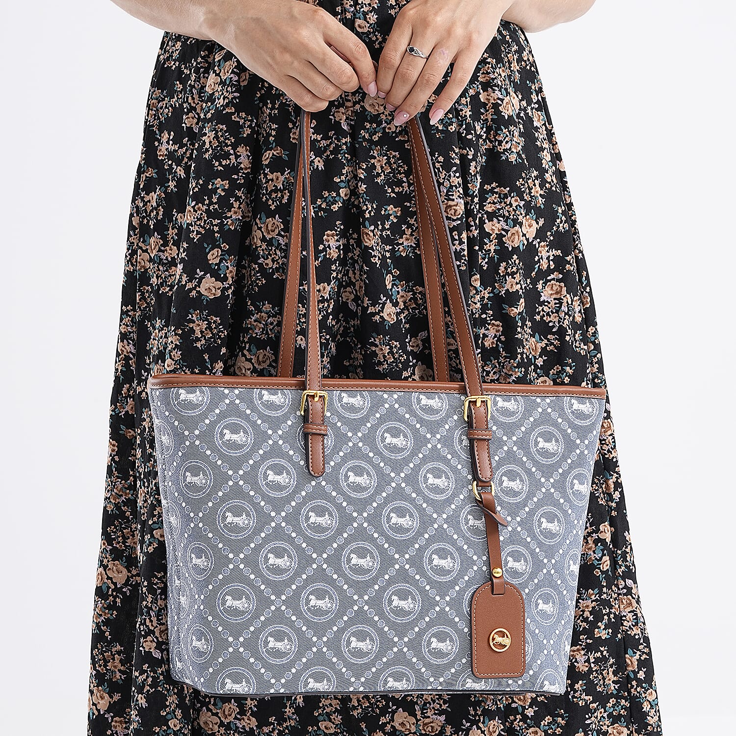 Guanchi Classy Tote Bag - Blue