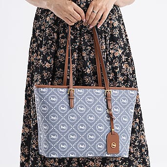 https://tjcuk.sirv.com/Products/81/9/8192465/Guanchi-PVC-Patterned-Tote-Bag-Size-42x27x14-cm-Blue-Blue_8192465_2.jpg?w=342&h=342
