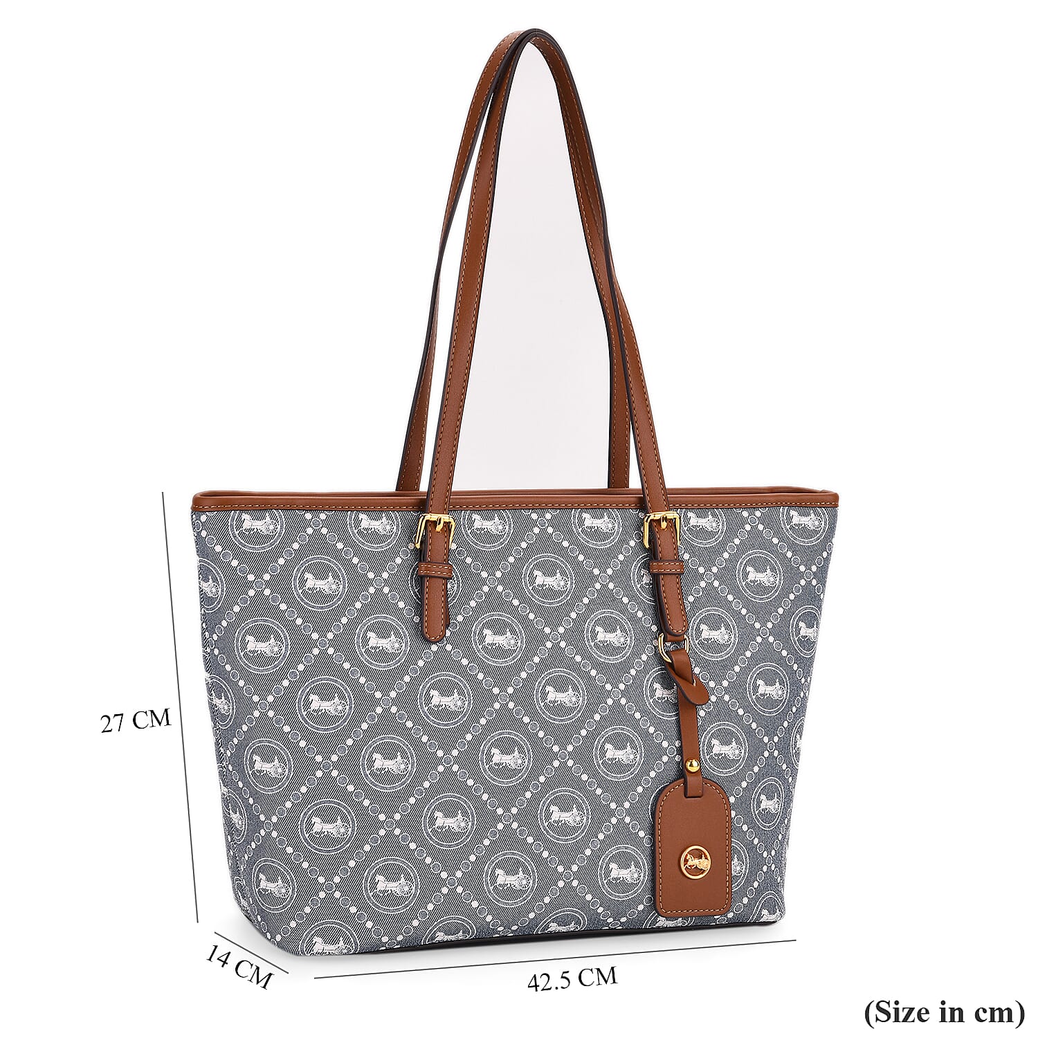 Guanchi Classy Tote Bag - Blue