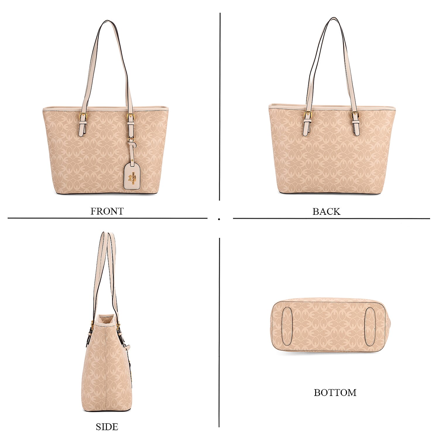 Guanchi Classy Tote Bag - Cream