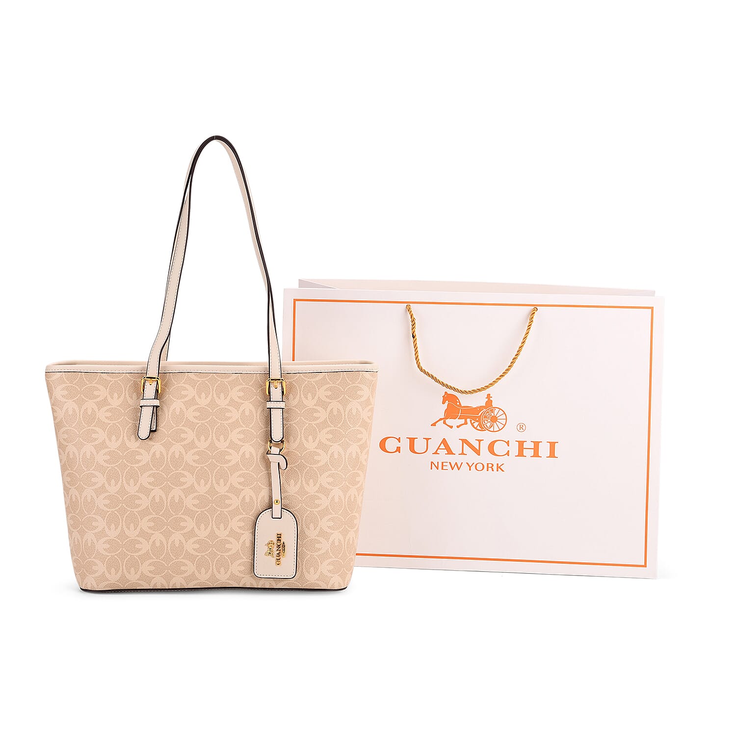 Guanchi Classy Tote Bag - Cream