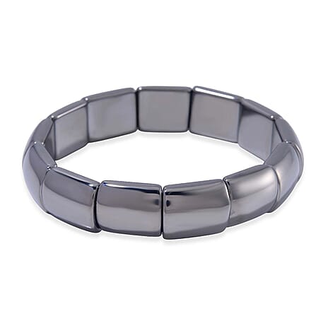 Terahertz Stone Bracelet (Size 7.5 Stretchable) 171.00 Ct.