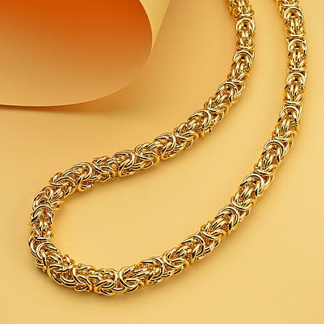 Biggest Deal of 2025 - Byzantine Necklace (Size - 20 - 2 Ext) with Lobster Clasp