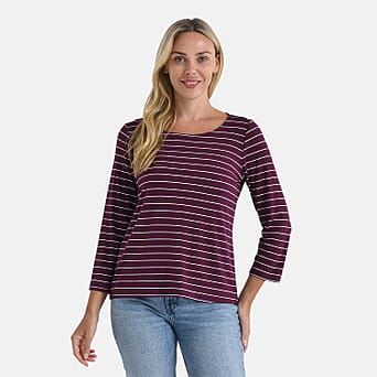 https://tjcuk.sirv.com/Products/81/9/8192756/La-Marey-Stripe-TShirt-Size-Medium-Purple-Black_8192756.jpg?w=342&h=342