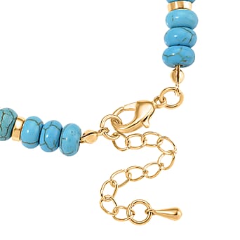 https://tjcuk.sirv.com/Products/81/9/8192795/Blue-Howlite-White-Shell-Pearl-Bracelet-Size-7-5-2-in-Yellow-Gold-Plat_8192795_2.jpg?w=342&h=342