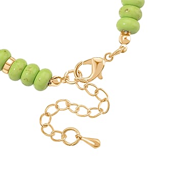 https://tjcuk.sirv.com/Products/81/9/8192801/Green-Howlite-White-Shell-Pearl-Bracelet-Size-7-5-2-in-Yellow-Gold-Pla_8192801_2.jpg?w=342&h=342