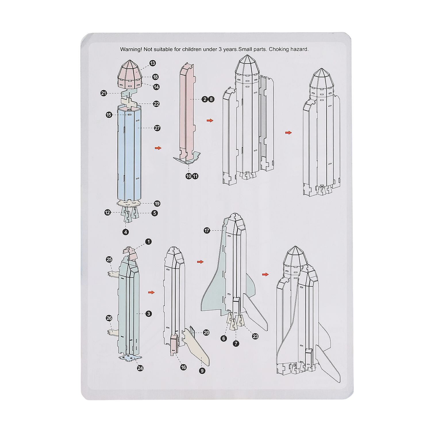 SPACESHUTTLE 3D Puzzle