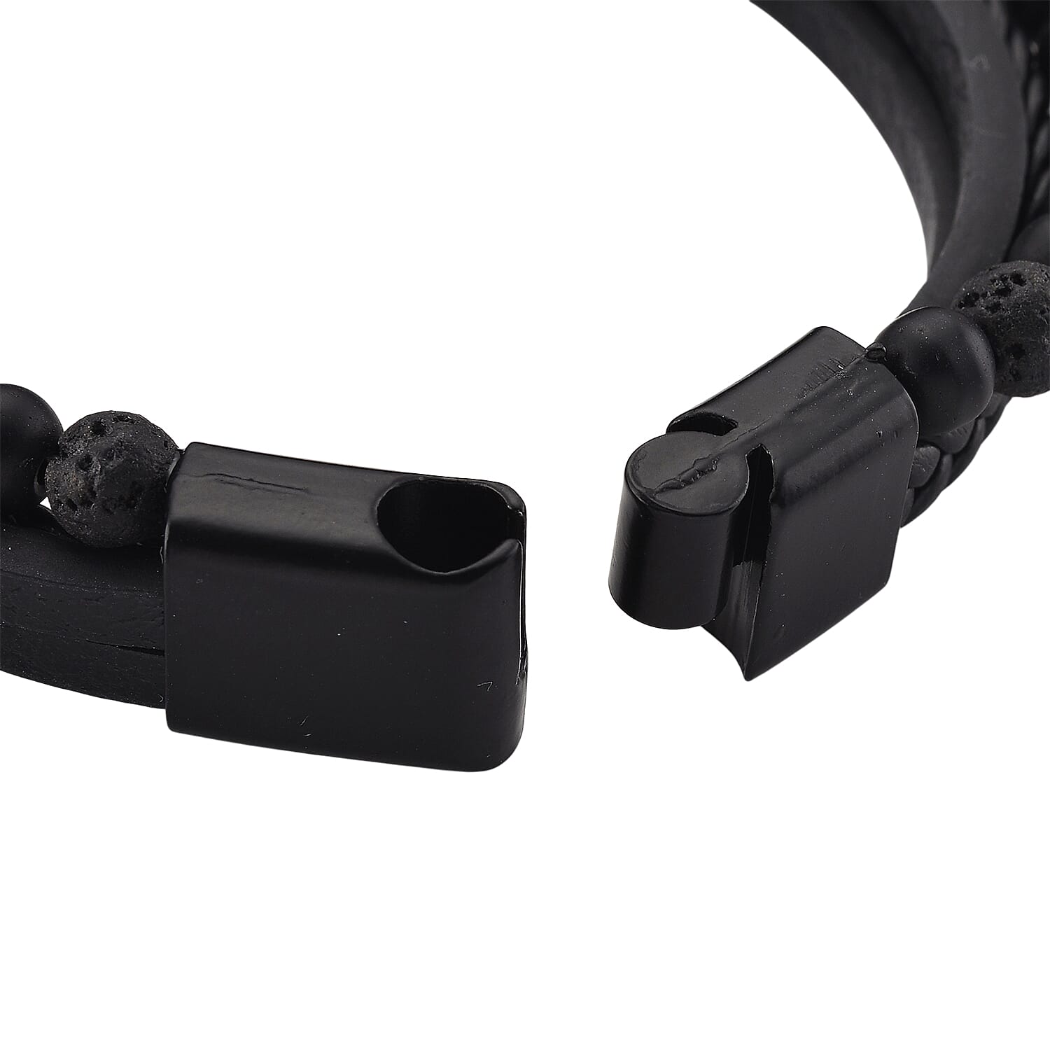 Lava Bracelet (Size 8) in Genuine Leather 10.00 Ct.