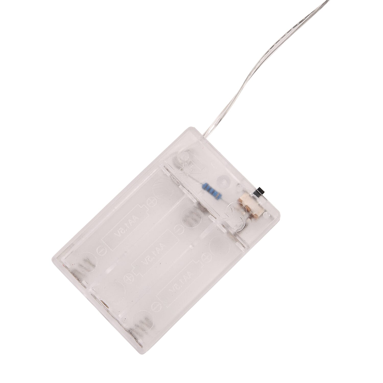 THE HOME DECOR -Set of 2 Faux Flower Butterfly Branches with Warm White LED Lights - White - Purple