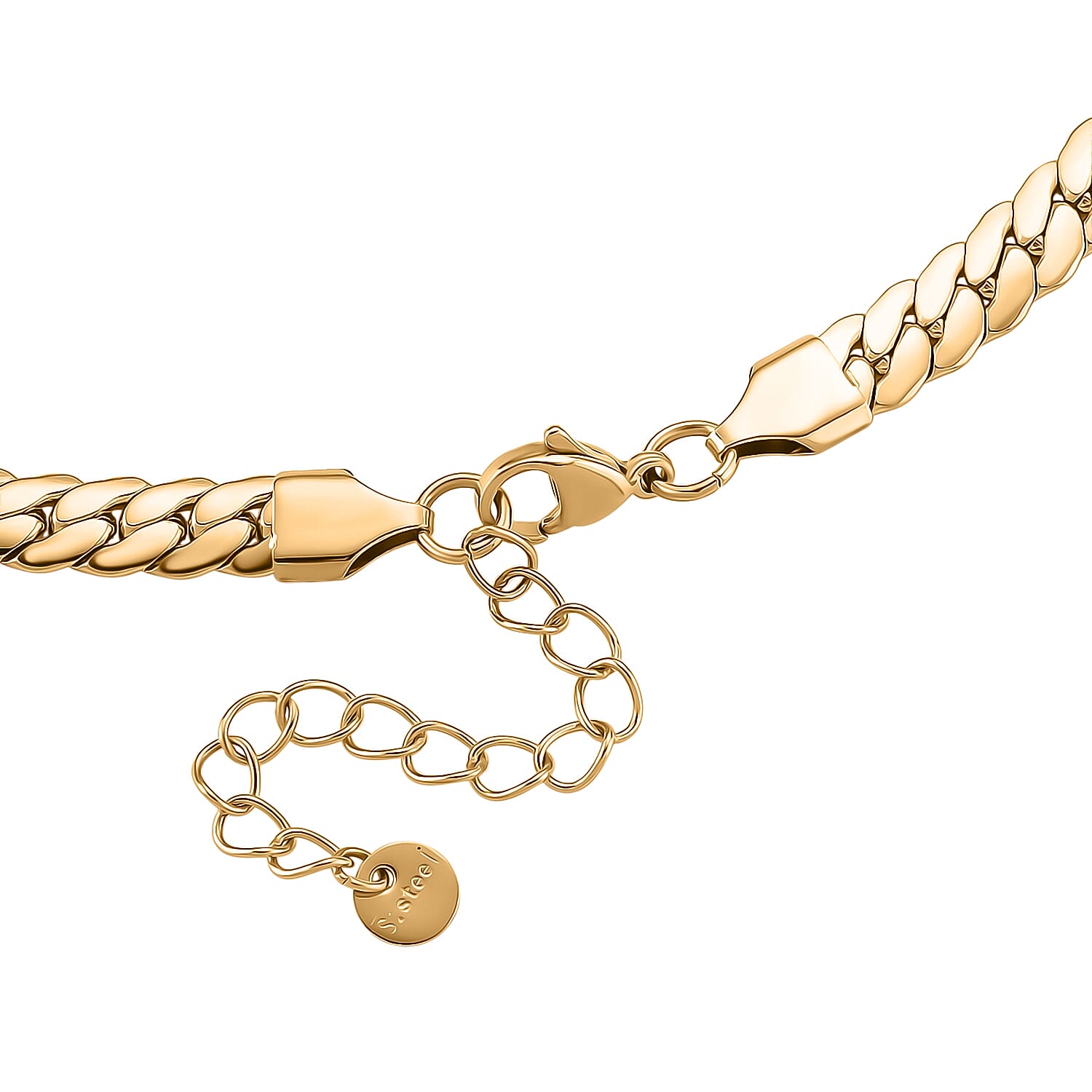 One Time Close Out Deal - Heart Necklace (Size - 19 with Ext)