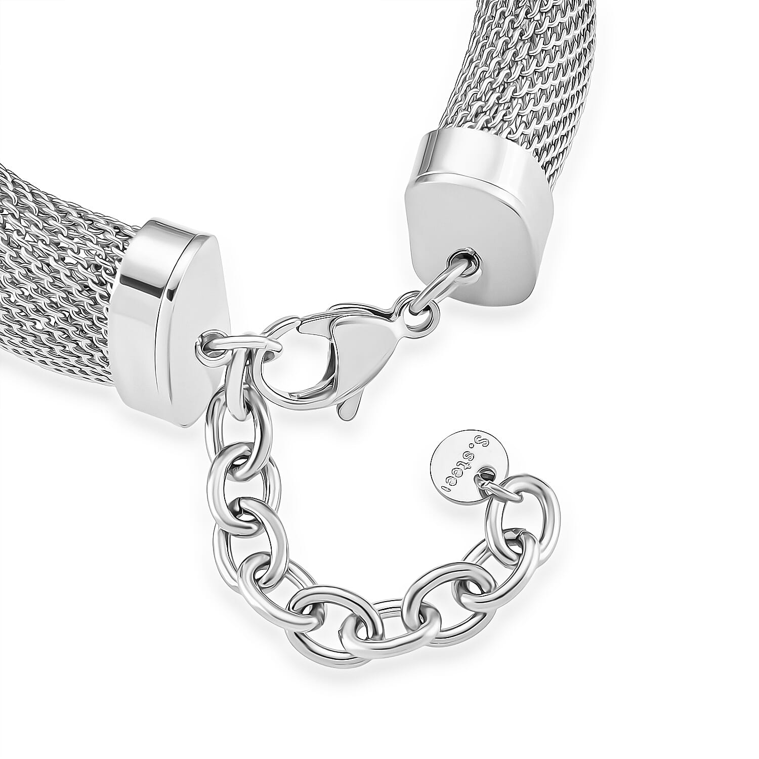 Designer Inspired Chunky Bracelet (Size - 7 + 1.5 Ext) 