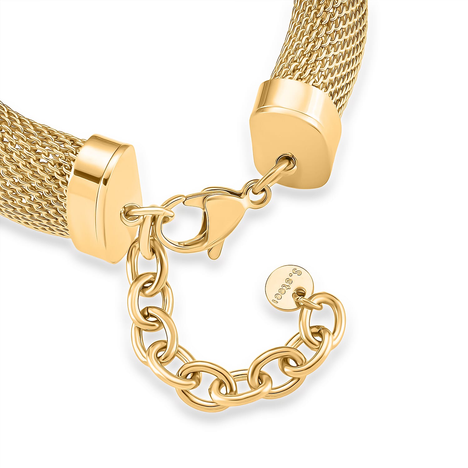 Designer Inspired Chunky Bracelet (Size - 7 + 1.5 Ext) 