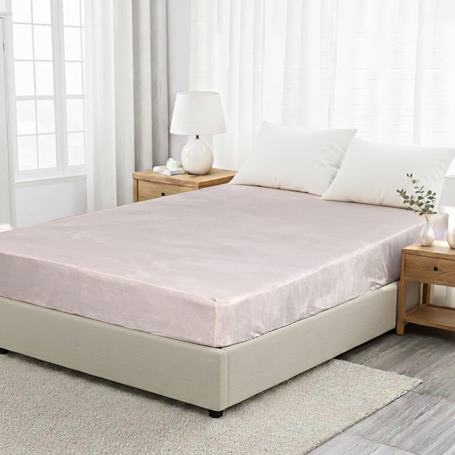 LIVMORE 6-Piece Faux Fur Comforter Set 