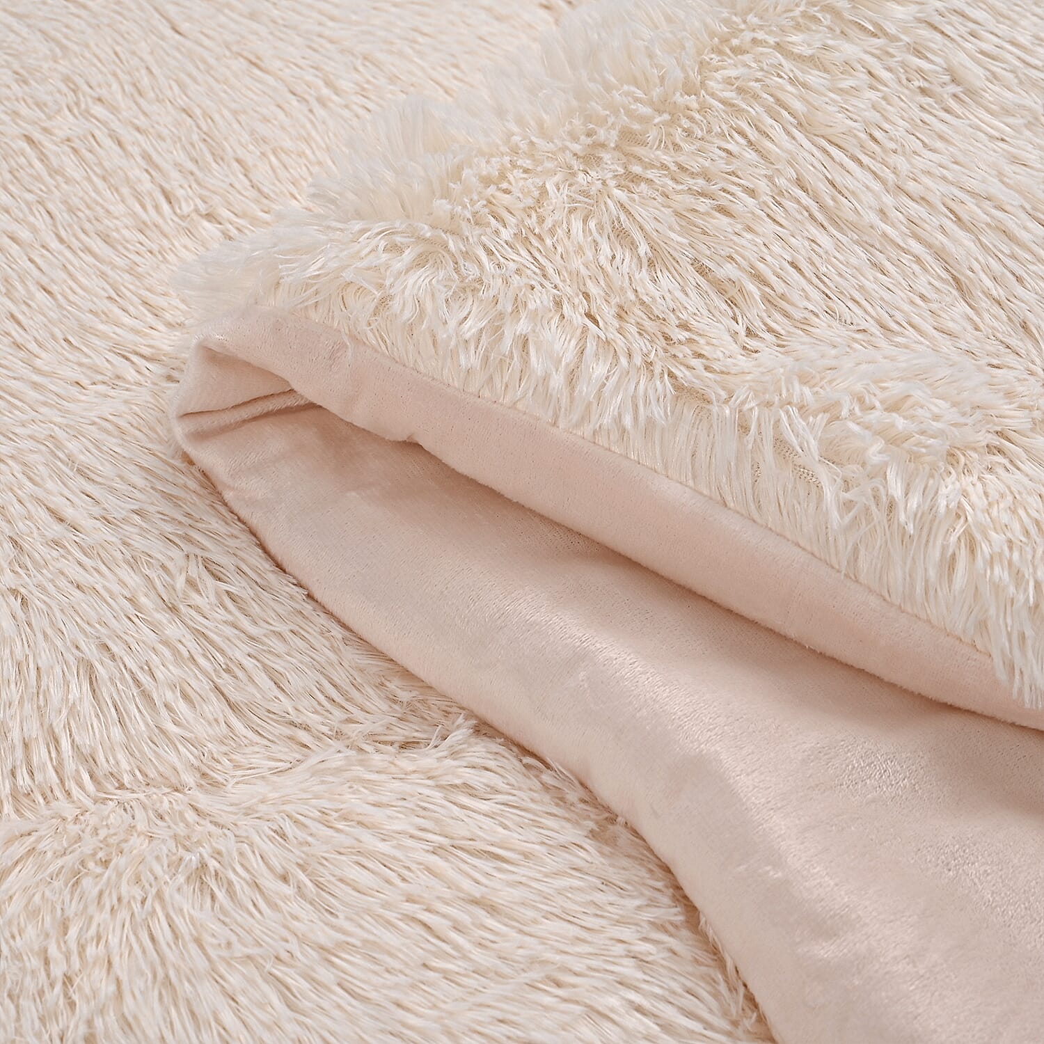 LIVMORE 6-Piece Faux Fur Comforter Set 