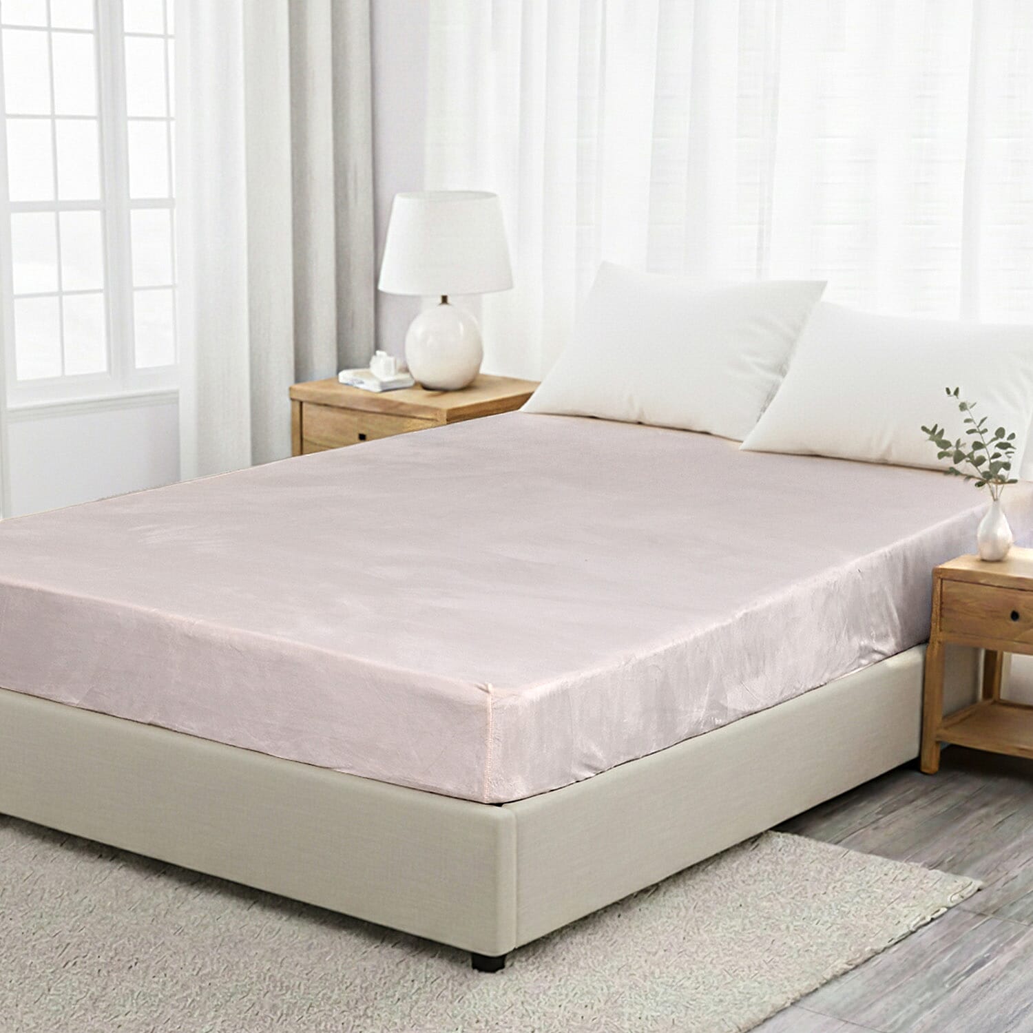 LIVMORE 6-Piece Faux Fur Comforter Set 