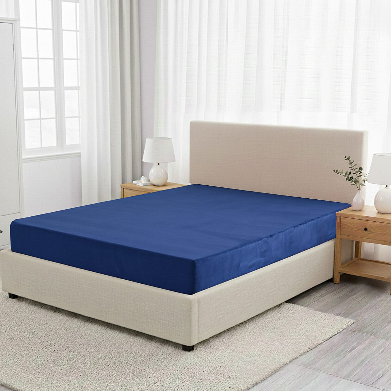 LIVMORE 6-Piece Faux Fur Comforter Set 