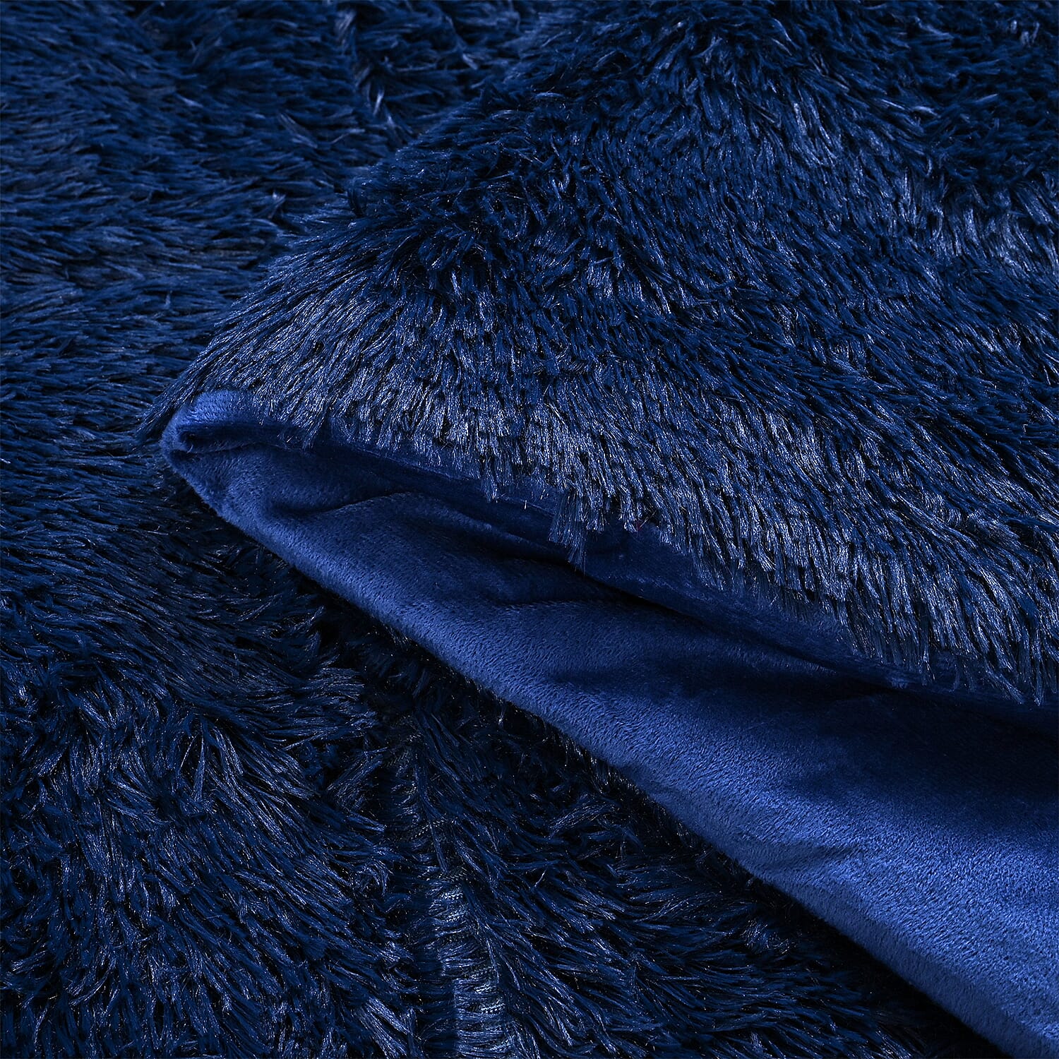 LIVMORE 6-Piece Faux Fur Comforter Set 