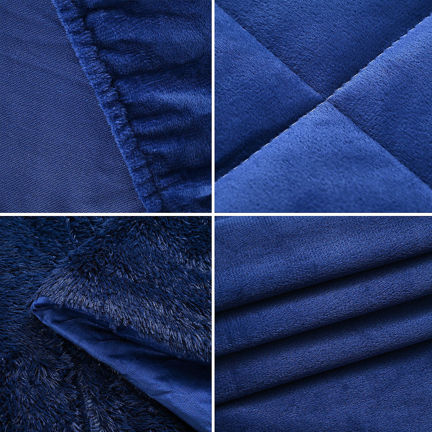 LIVMORE 6-Piece Faux Fur Comforter Set 