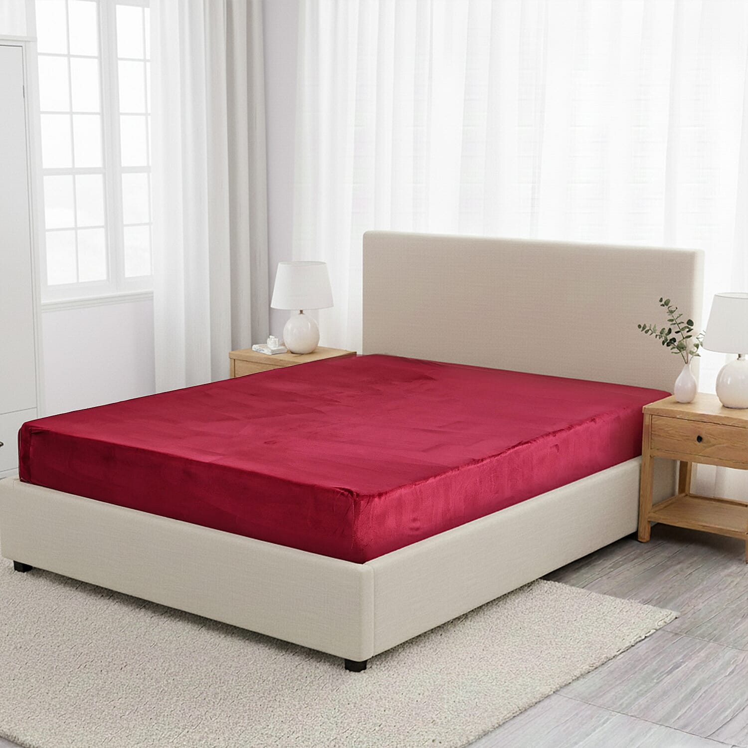 LIVMORE 6-Piece Faux Fur Comforter Set 