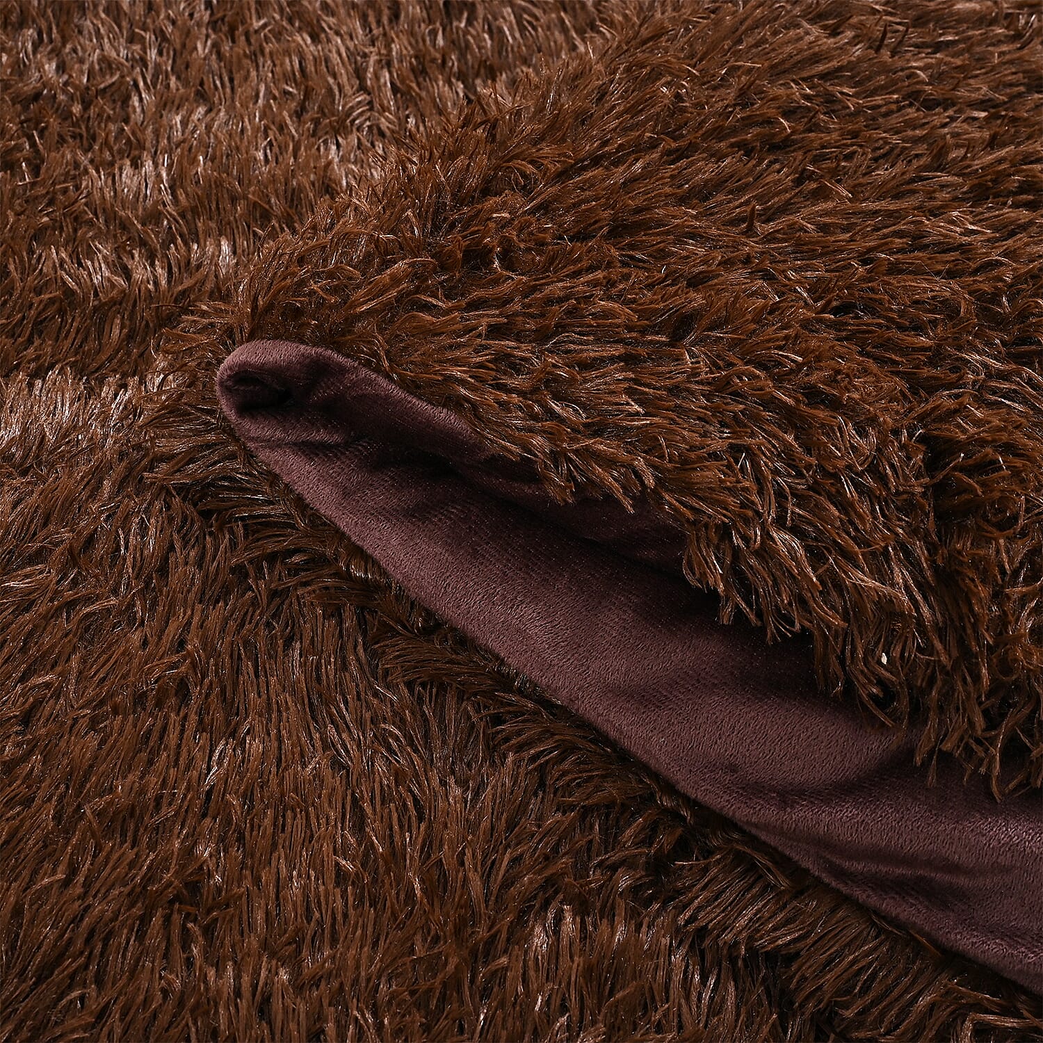 LIVMORE 6-Piece Faux Fur Comforter Set 