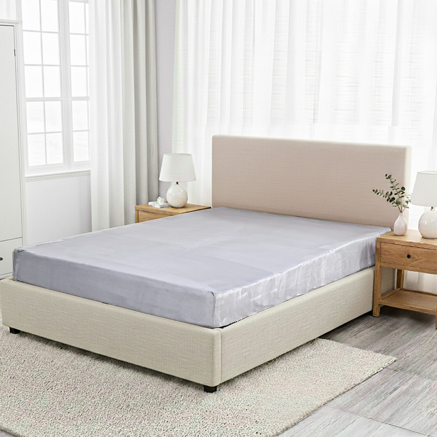 LIVMORE 6-Piece Faux Fur Comforter Set 