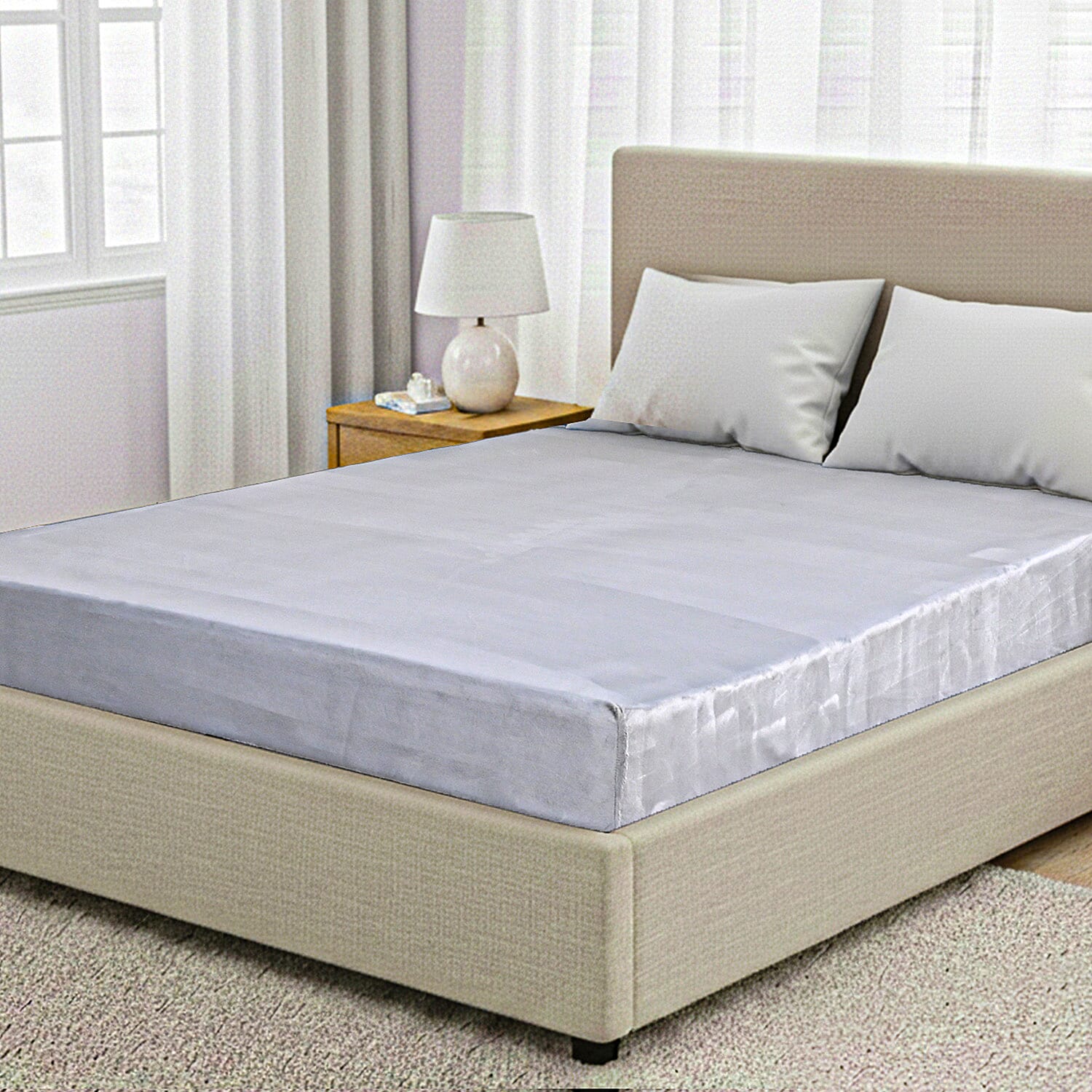 LIVMORE 6-Piece Faux Fur Comforter Set 