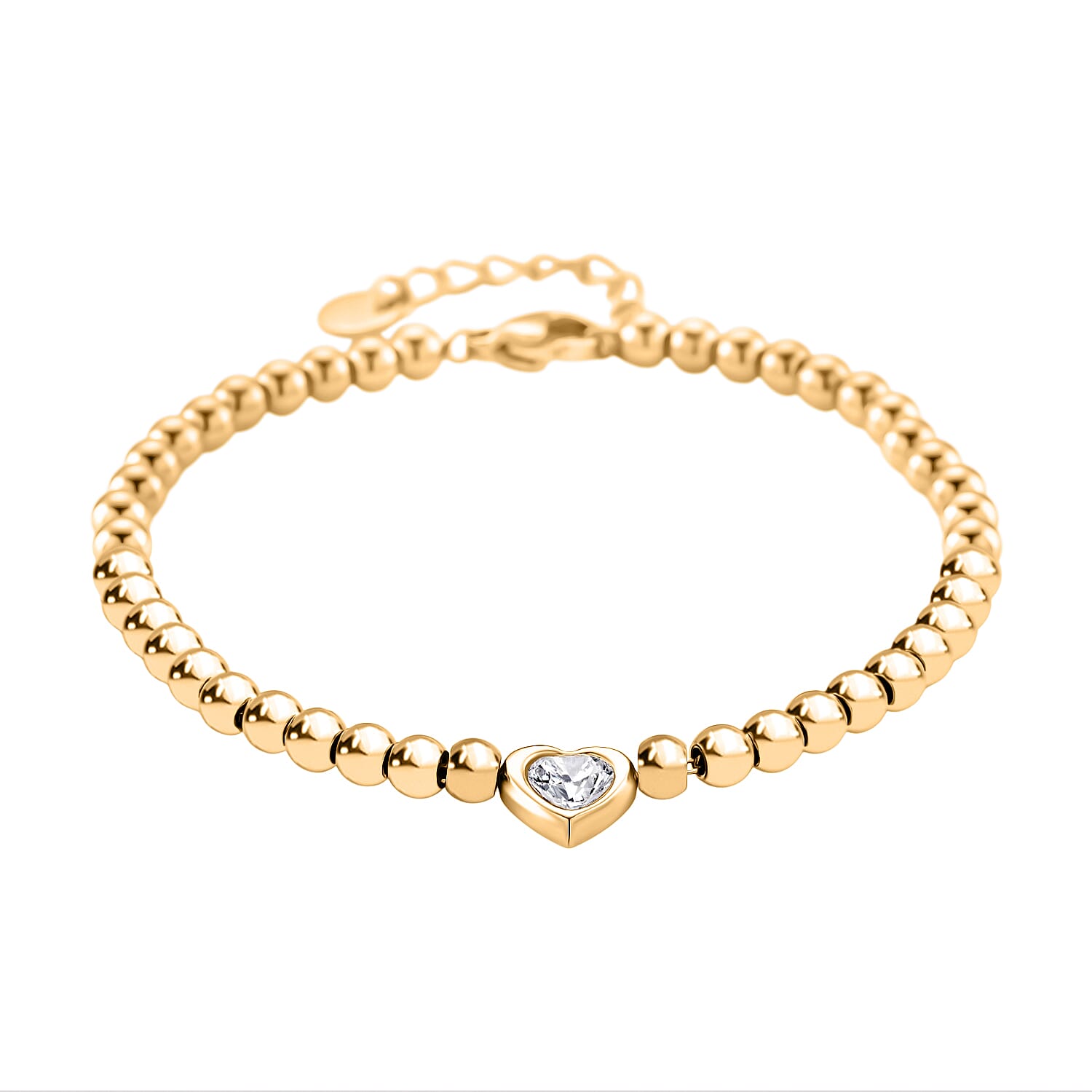 White-Cubic-Zirconia-Bracelet-Size-6-5-Pure-White-Stainless-Steel-0-01