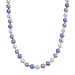 Multi Color Shell Pearl Necklace (Size - 20) with Senorita Clasp 380.00 Ct.