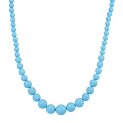 Peacock Colour Shell Pearl Necklace (Size 20 - 2 Ext) with Lobster Clasp 290.00 Ct.