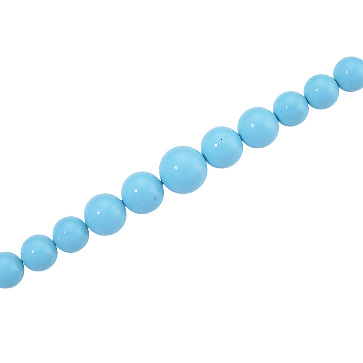 Sleeping Beauty Colour Shell Pearl Necklace (Size 20 - 2 Ext) with Lobster Clasp 290.00 Ct.