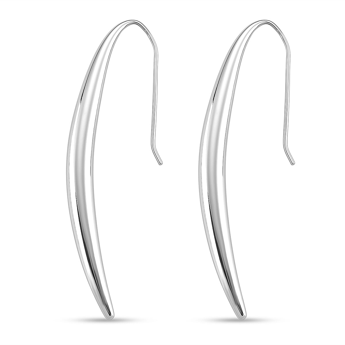 Earring in Silver Tone Earring in Silver Tone