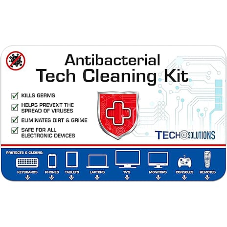Antibacterial Multi-Purpose Cleaning Kit - White