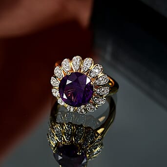 https://tjcuk.sirv.com/Products/81/9/8194164/D-joy-African-Amethyst-White-Zircon-Main-Stone-With-Side-Stone-Ring-in_8194164_1.jpg?w=342&h=342