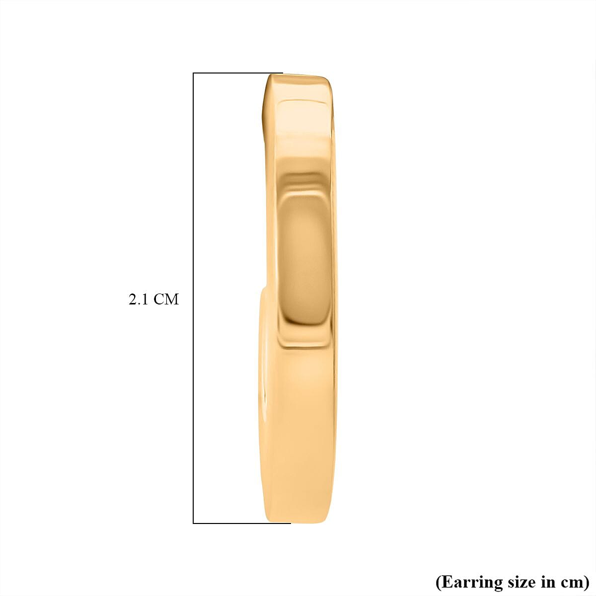 Close Out Deal Sterling Silver Earring with Push Back in Yellow Gold Plating Close Out Deal Sterling Silver Earring with Push Back in Yellow Gold Plating