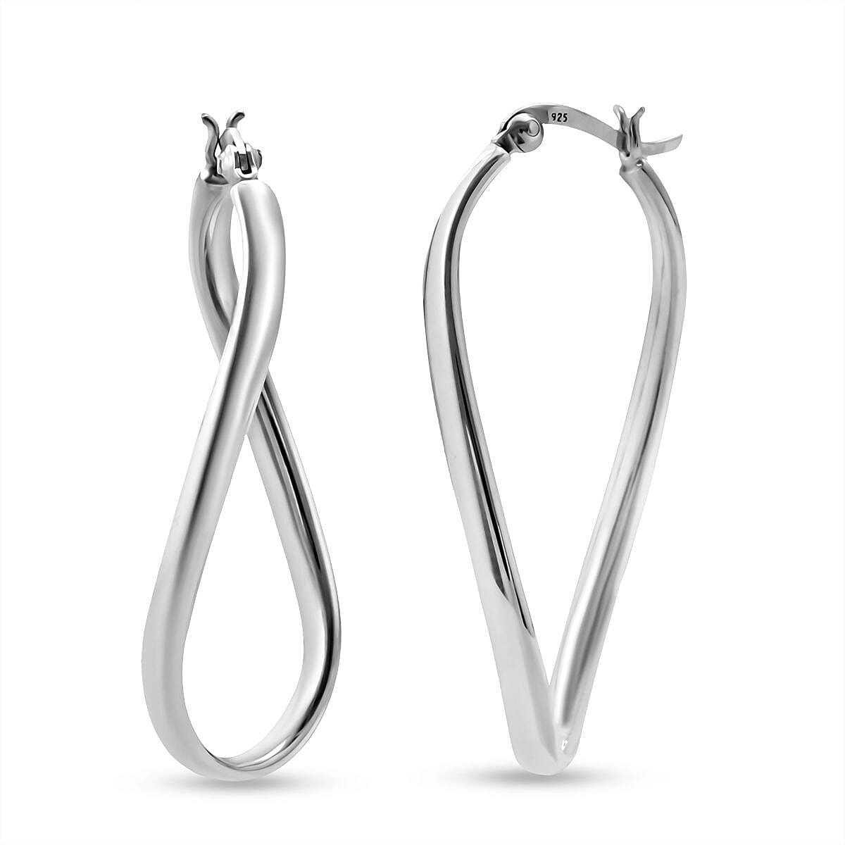 Sterling Silver Earring with Clasp, Silver Wt.5.60 Gms.