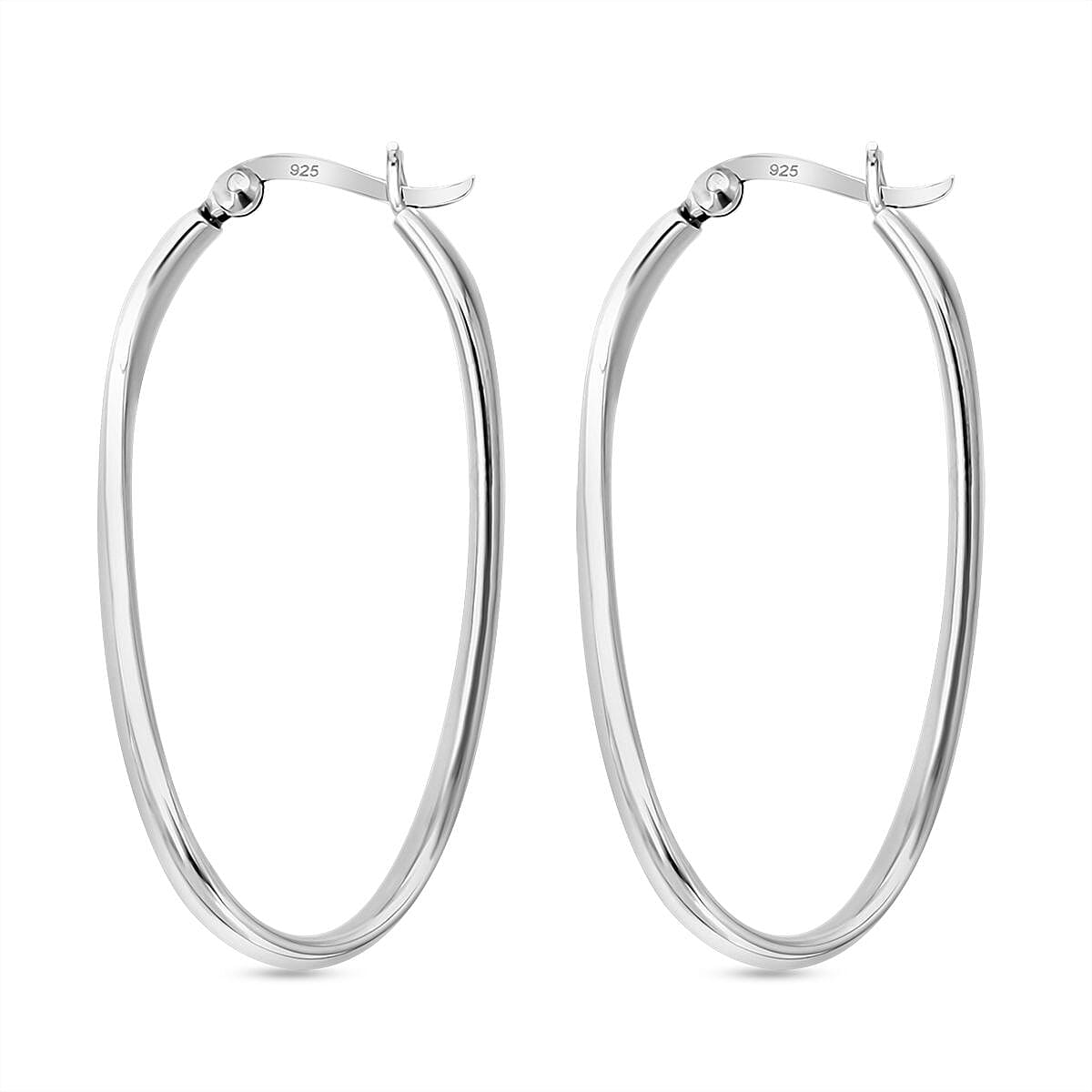 Sterling Silver Earring with Clasp, Silver Wt.5.60 Gms.