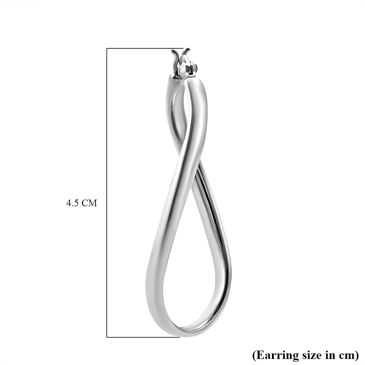 Sterling Silver Earring with Clasp, Silver Wt.5.60 Gms.