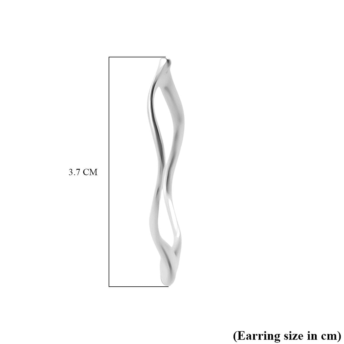 Sterling Silver Earring with Push Back, Silver Wt.7.50 Gms. Sterling Silver Earring with Push Back, Silver Wt.7.50 Gms.